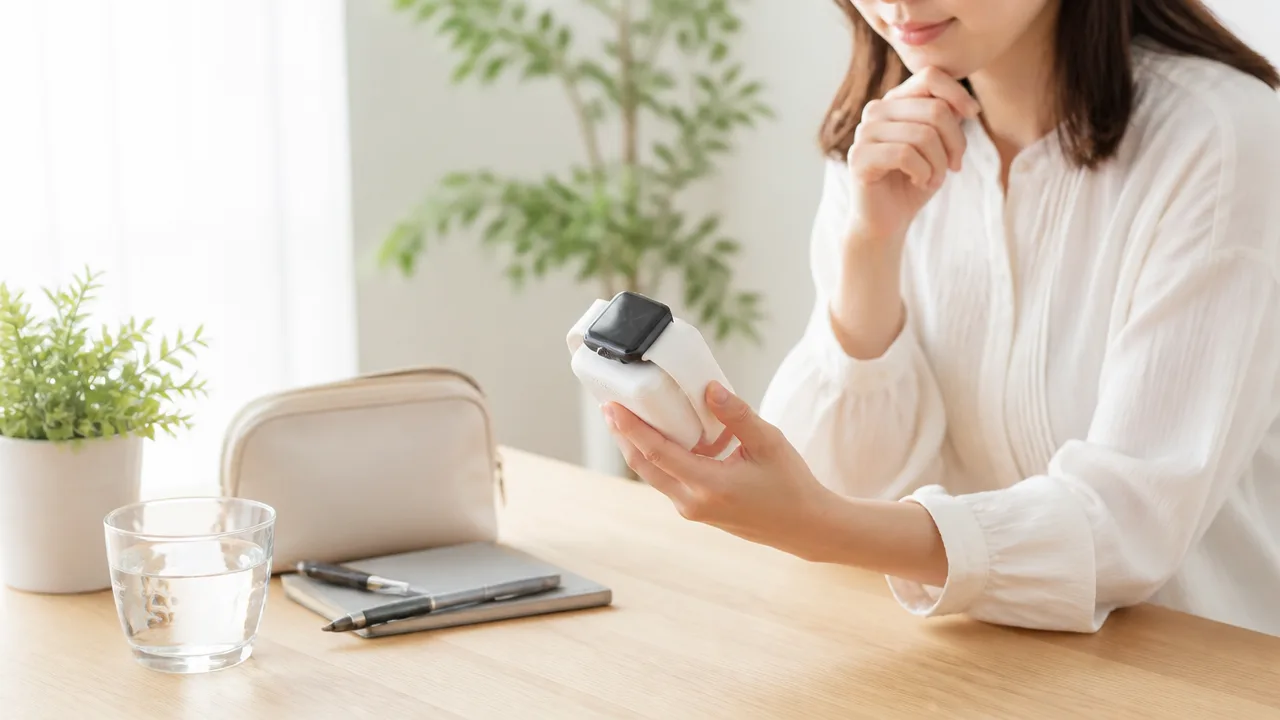 RORRY Apple Watchモバイルバッテリーの口コミと使い方