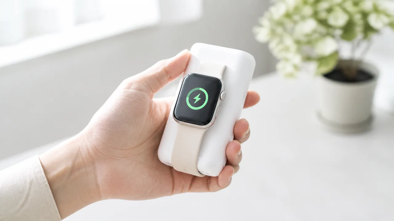 RORRY Apple Watchモバイルバッテリーの口コミと使い方