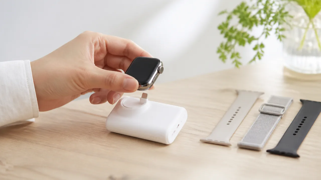 RORRY Apple Watchモバイルバッテリーの口コミと使い方