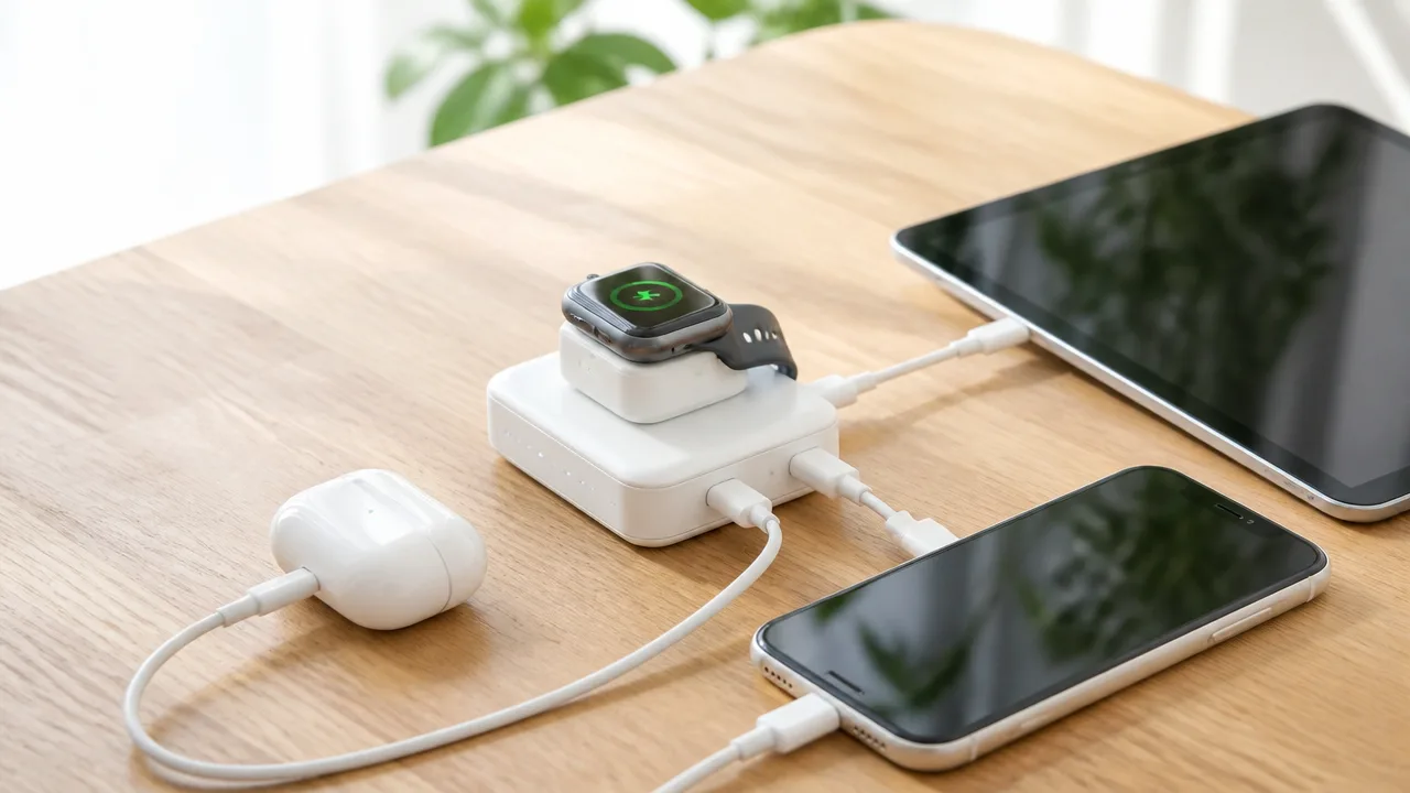 RORRY Apple Watchモバイルバッテリーの口コミと使い方