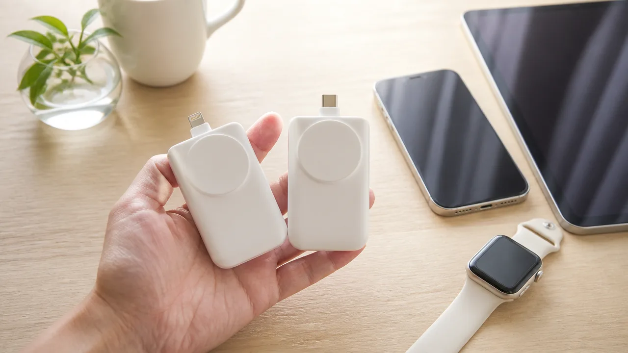 RORRY Apple Watchモバイルバッテリーの口コミと使い方